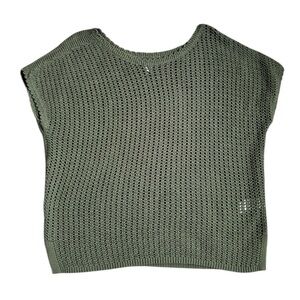Old Navy Loose Knit partial cap sleeve Sweater size XL